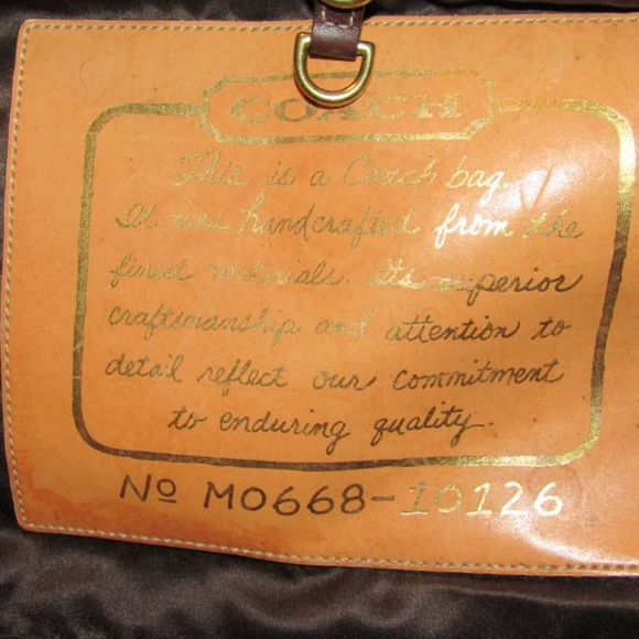 Coach overnight bag - Picture 5 of 6